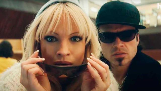 Una imagen de la miniserie Pam & Tommy, sobre Pamela Anderson y  Tommy Lee / DISNEY PLUS
