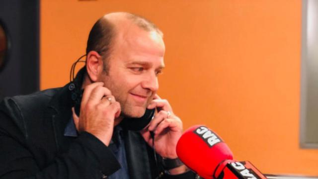 Vilajoana durante la entrevista de RAC1 / RAC1