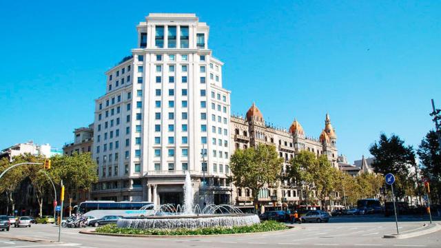 Imagen del Edificio Zara en el Paseo de Gràcia