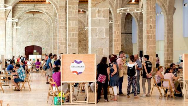 El 'hackatron' de la MSchools, uno de los últimos grandes eventos impulsados desde la Mobile World Capital de Barcelona, que muestra su 'hartazgo' al convertirse en escenario de pugna política en Cataluña / MWC