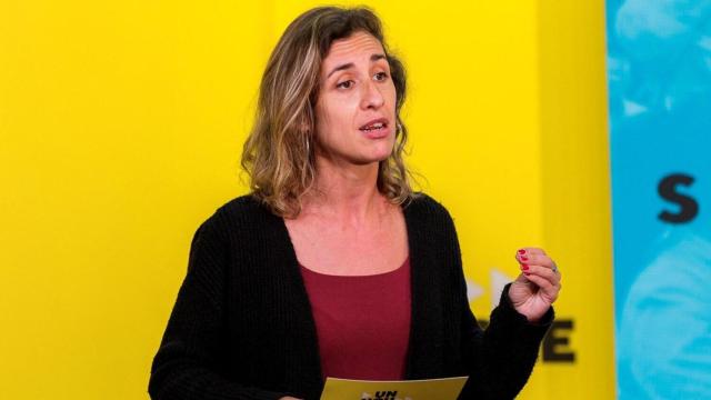 Laia Estrada, diputada de la CUP por Tarragona, partidaria de suspender a Borràs / EUROPA PRESS