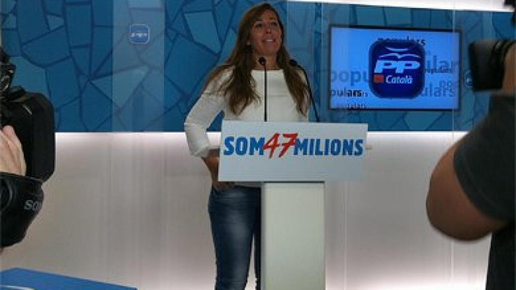 Alicia Sánchez-Camacho, presidenta del PP catalán