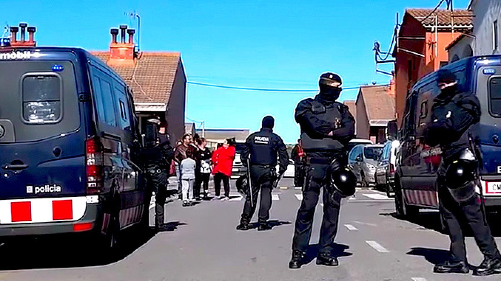 Imagen de la operación contra el narcotrafico en Girona / ADUANAS