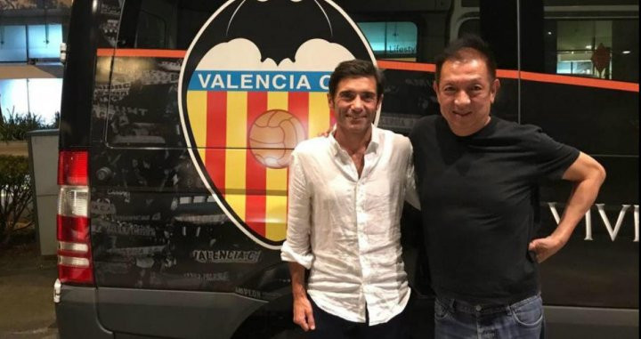 Marcelino y Peter Lim en una imagen de archivo / EFE
