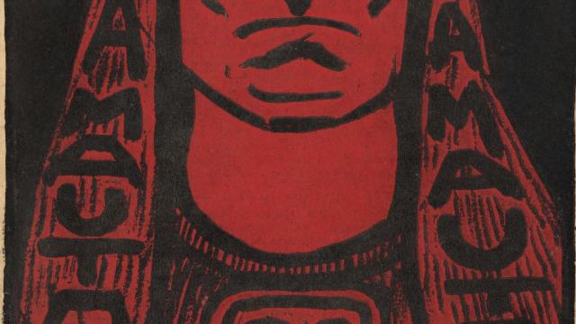 Portada de la revista de vanguardia peruana 'Amauta'