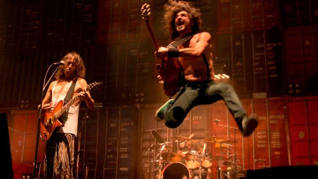 La banda Extremoduro, que ha anunciado su separación, en un concierto / TWITTER