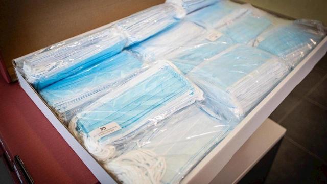 Lote de mascarillas quirúrgicas / EP