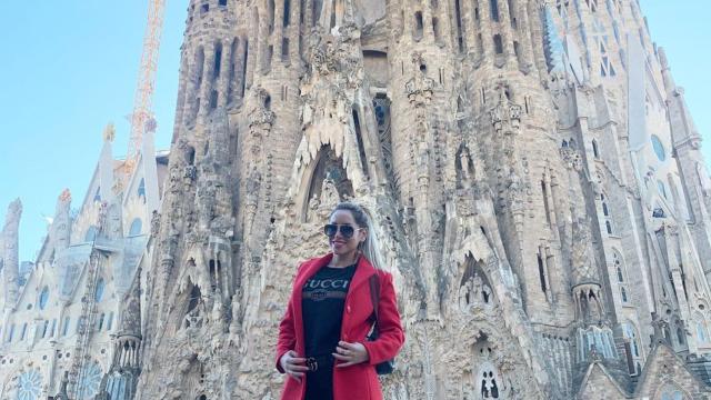 María Teresa Matus de turismo por Barcelona / INSTAGRAM