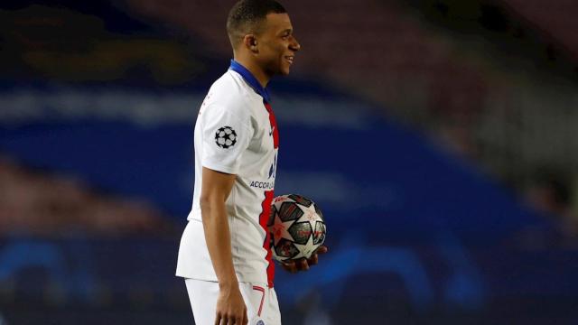 Mbappé tras el partido contra el Barça / EFE