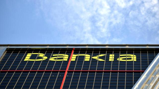Logo de Bankia en su sede de Madrid / EP