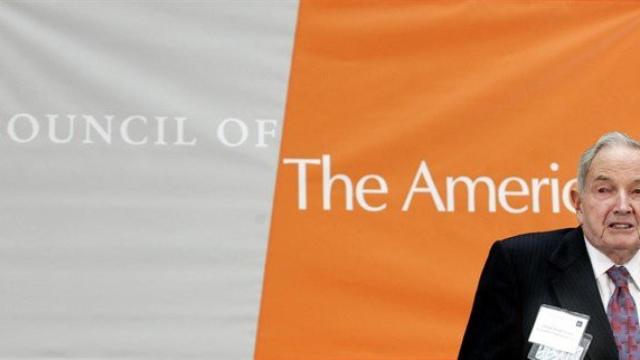 El multimillonario David Rockefeller, en una imagen de archivo / CG