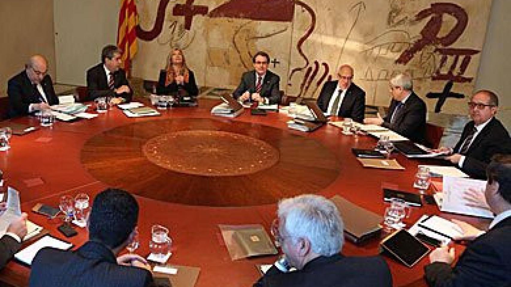 El Consejo Ejecutivo de la Generalidad, en una reunión reciente
