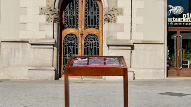 Atril en homenaje a Lluís Companys / AJUNTAMENT DE BARCELONA