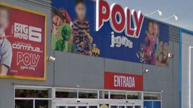 Tienda de juguetes Poly situada en Figueres (Girona)