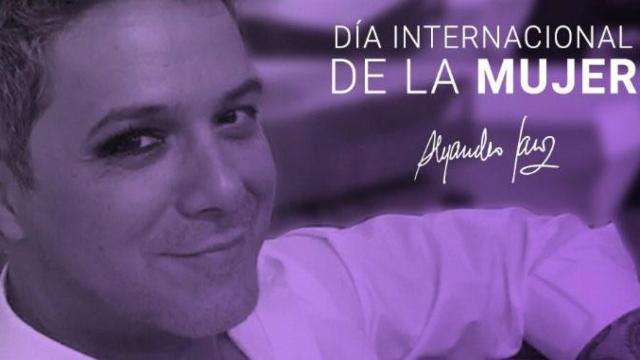 La fotografía que compartido Alejandro Sanz en Twitter y que la ha valido una avalancha de críticas / TWITTER