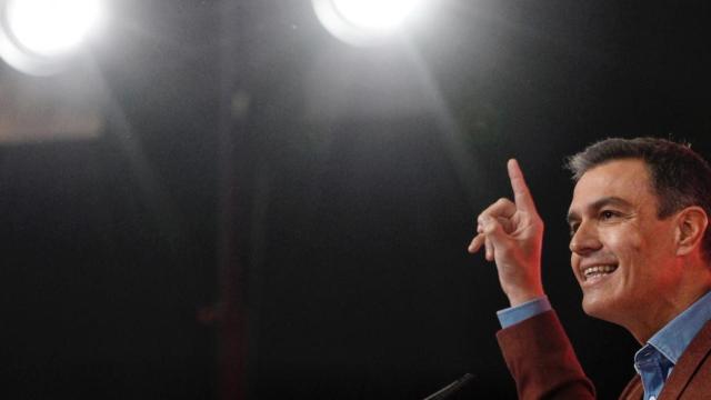 El presidente del Gobierno, Pedro Sánchez, durante un acto político / EFE