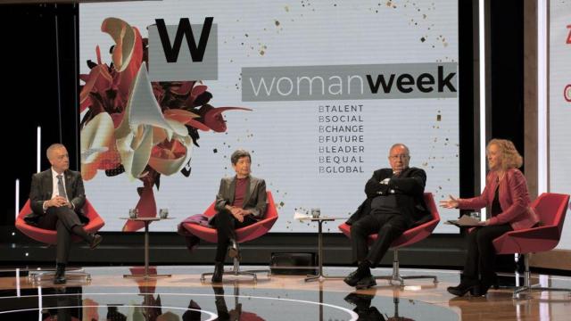 Los participantes en la apertura de la Barcelona Women Acceleration Week (BWAW) han hablado de la brecha salarial / EP