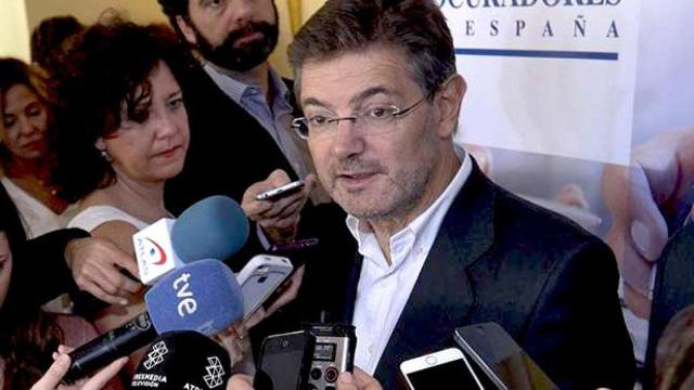 El ministro de Justicia, Rafael Catalá, en una imagen de archivo / EFE