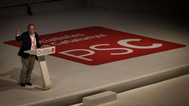 Miquel Iceta, primer secretario del PSC, en la inauguración del congreso del PSC / EFE