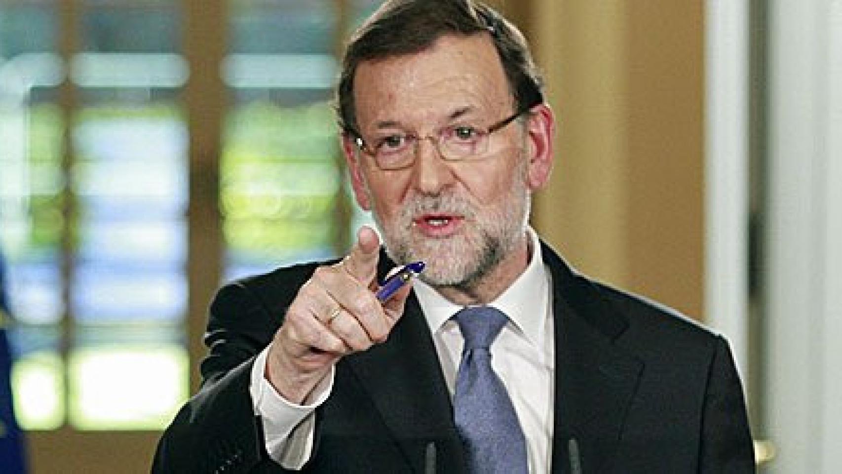El presidente del Gobierno, Mariano Rajoy