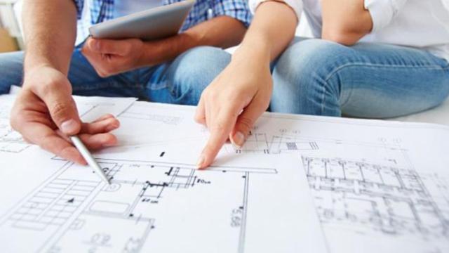 Primer plano de un plano / CG