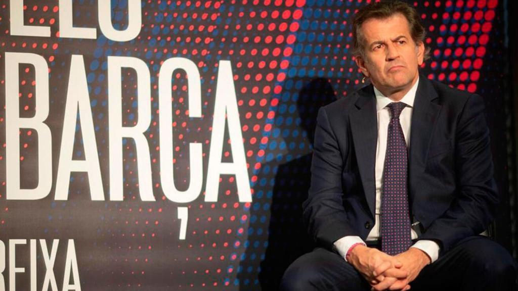 Toni Freixa en un acto de campaña