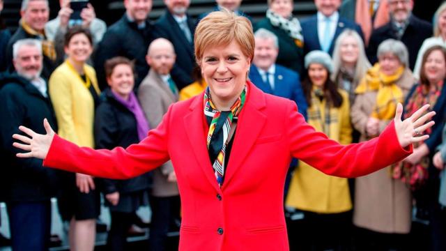 Nicola Sturgeon, primera ministra de Escocia, en una imagen de archivo / EFE