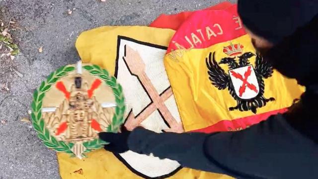 Imagen del saqueo que han perpetrado los 'nuevos CDR' en Montserrat / CG