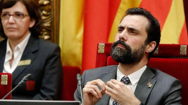 Roger Torrent, actual 'conseller' de Economía de la Generalitat, en una imagen de archivo