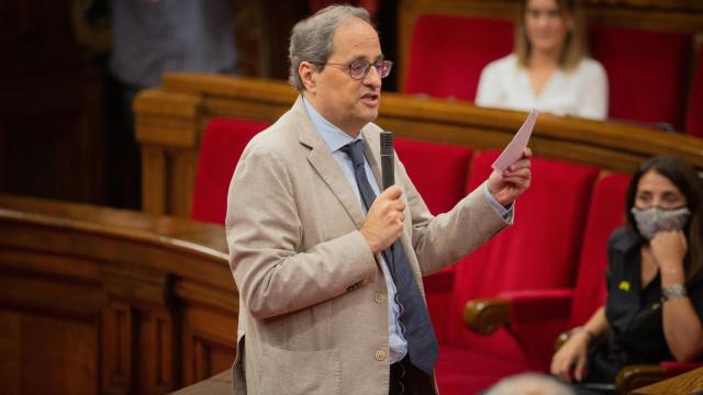 El presidente de la Generalitat, Quim Torra / EUROPA PRESS