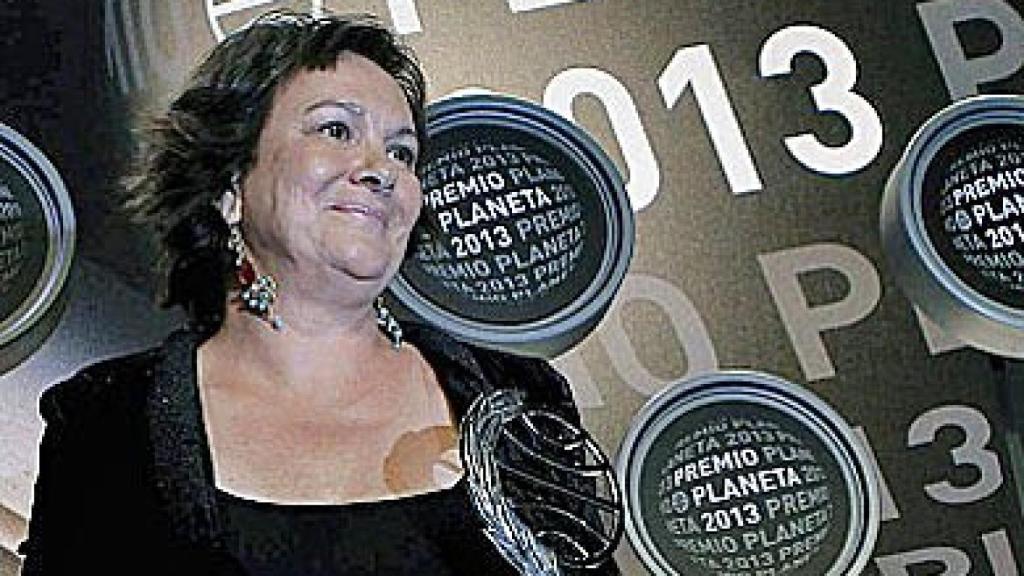 La escritora Clara Sánchez, Premio Planeta 2013