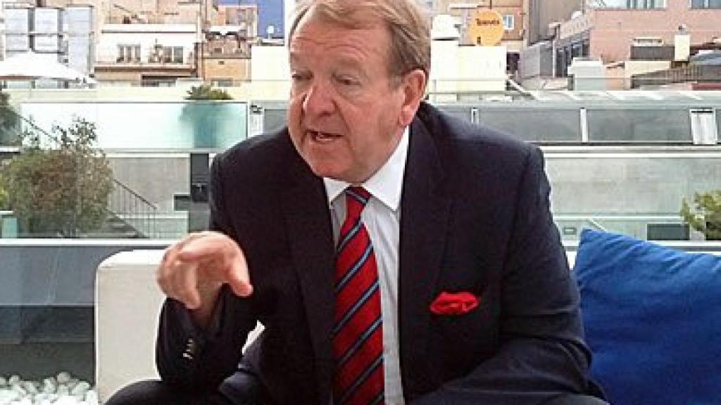 El eurodiputado conservador escocés Struan Stevenson, durante la entrevista