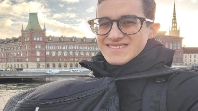 Vicente, un joven con discapacidad visual que ha viajado de Estados Unidos a Laponia / CEDIDA