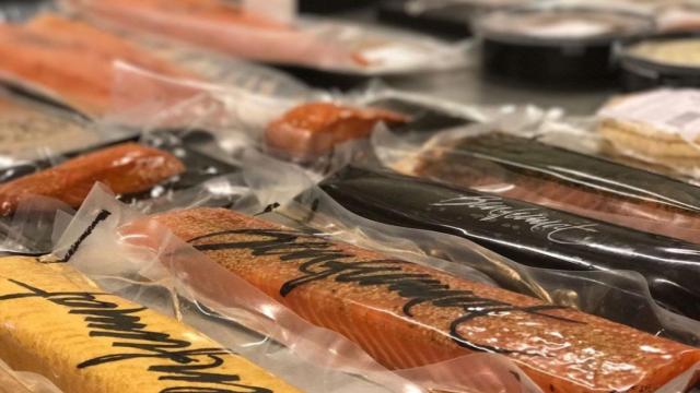 Algunos de los productos ahumados Benfumat