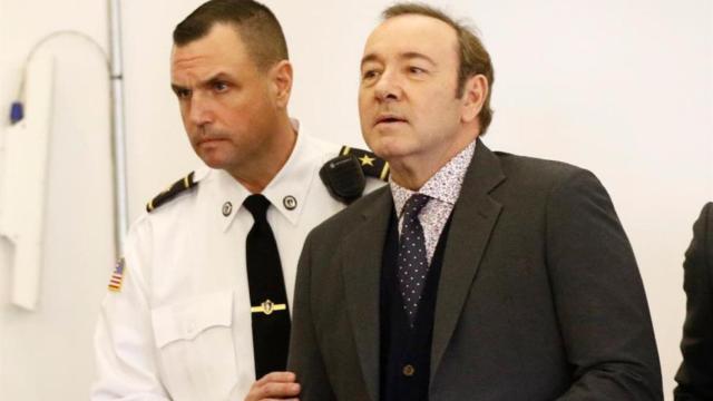 El actor Kevin Spacey en los juzgados EFE
