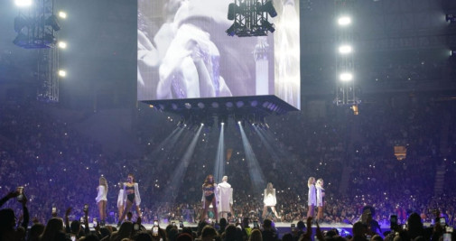 Maluma en su concierto en el Palau Sant Jordi (Barcelona) / LUIS MIGUEL AÑÓN (CG)