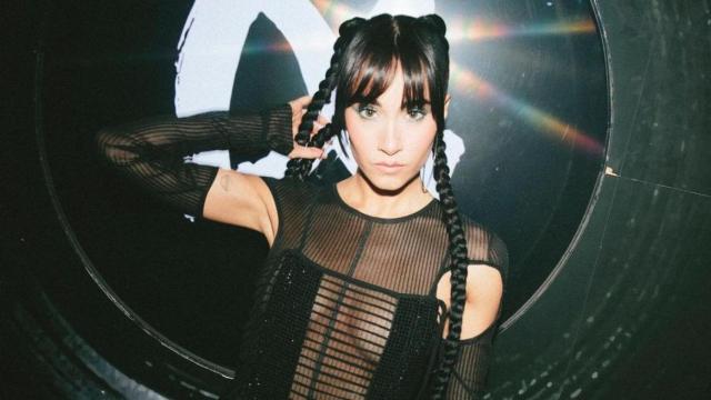 Aitana Ocaña en su fiesta 'alpha house'