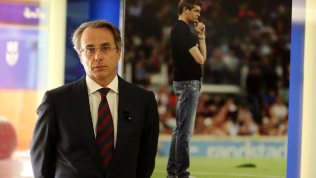 Javier Faus, en su etapa de vicepresidente económico del Barça