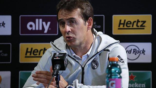 Rompecabezas de Lopetegui en el centro del campo del Real Madrid / EFE