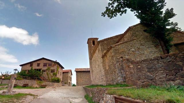 Un pueblo de la Cataluña vacía / GOOGLE STREET VIEW