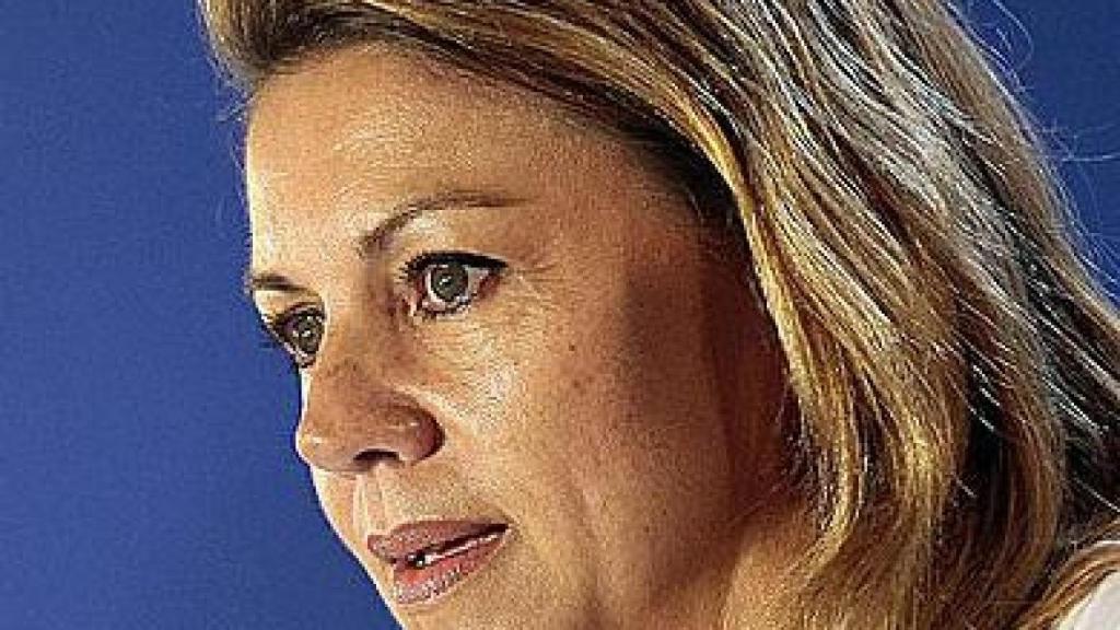 La secretaria general del PP, María Dolores de Cospedal