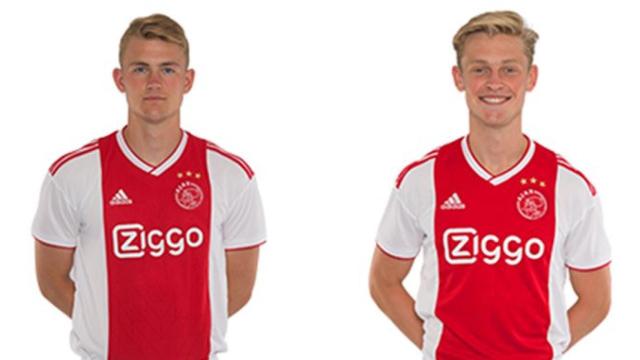 De Ligt y De Jong / AJAX