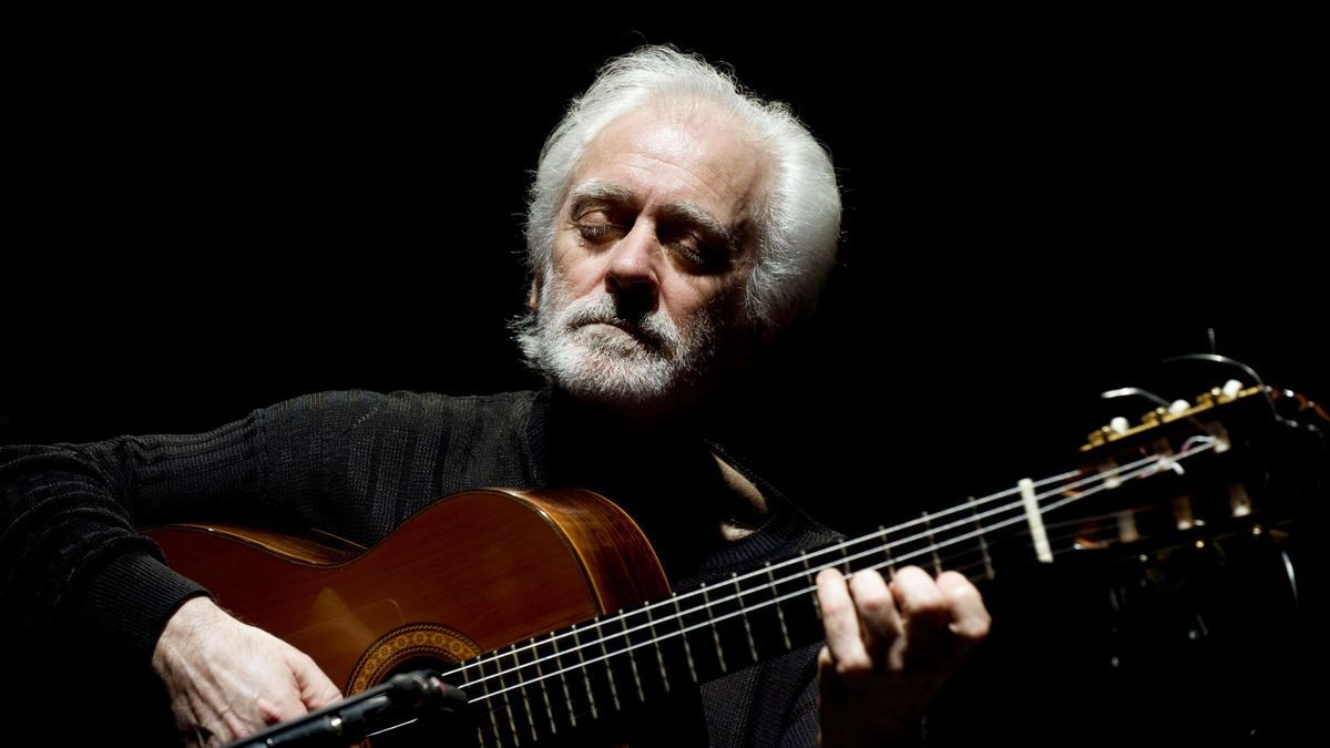 El guitarrista, durante su actuación en 2010 en la tercera gala flamenca del Festival Internacional del Cante de las Minas de La Unión / EFE