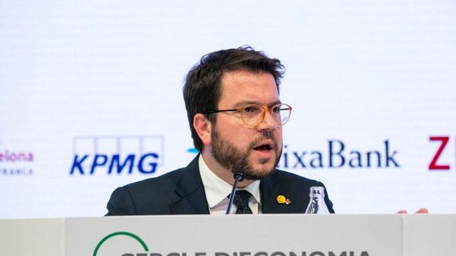 El vicepresidente de la Generalitat, Pere Aragonès / CERCLE D'ECONOMIA