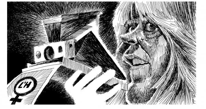 Retrato de Núria Marín por Pepe Farruqo