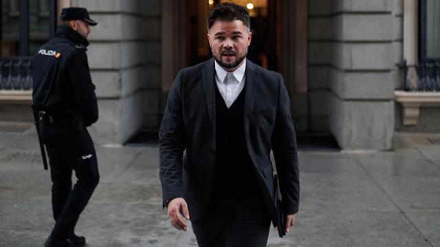 El candidato de ERC por Santa Coloma en 2023, Gabriel Rufián / EUROPA PRESS