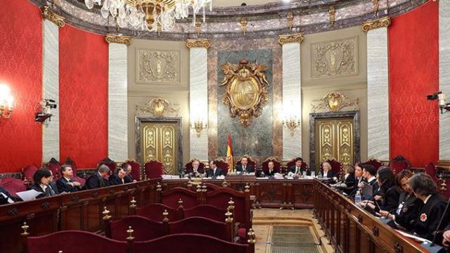 Los magistrados del Tribunal Supremo durante la vista por el 'caso Nóos' / EFE