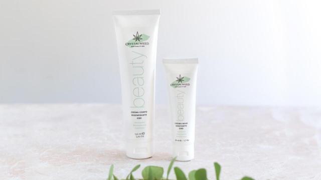 Crema corporal y de manos con CBD