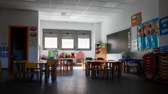 El aula de una escuela vacía y sin alumnos, para ilustrar el absentismo / EP