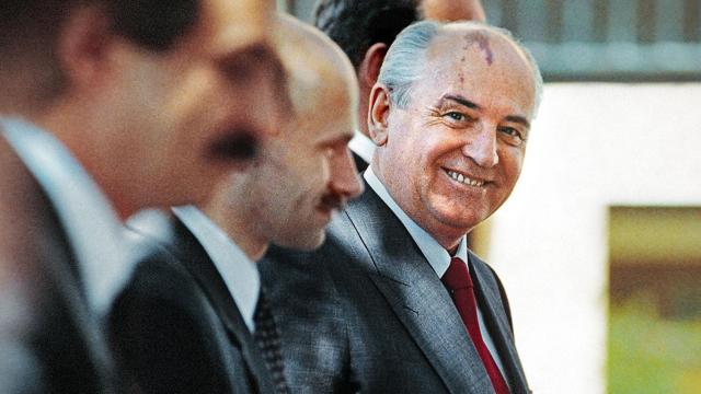 El último presidente de la Unión Soviética, Mijaíl Gorbachov, en una imagen de archivo - CHRIS HARDY / ZUMA PRESS / CONTACTOPHOTO - Only For Use In Spain